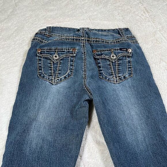Vintage Y2K Angels Cropped Capri Denim Jeans - Picture 4 of 9